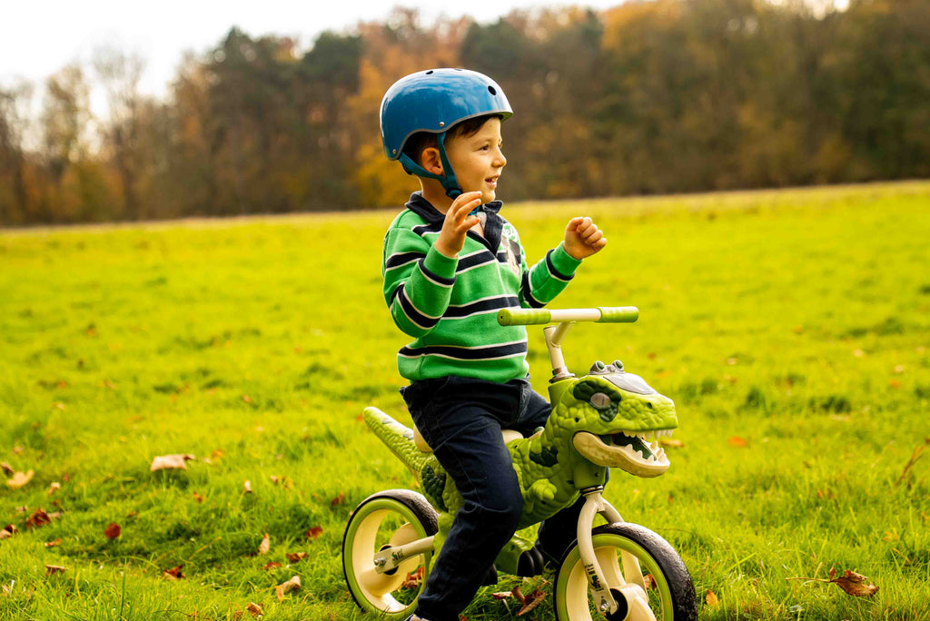 3D Dinosaurier Laufrad mit LED & Sound